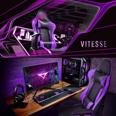 ALINUNU High Back Ergonomic Racing Gaming Chair Height Adjustable Chair Gaming Gamer