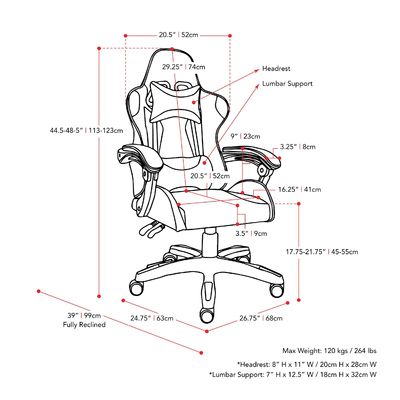 Metal Type Iron Computer Gaming Chair With Footrest For Maximum Comfort And Support