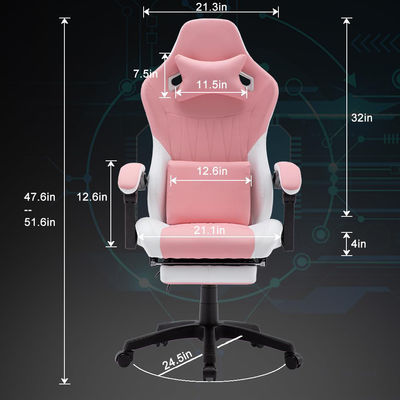 ALINUNU Gaming Chair High Back Ergonomic and 300 Pounds Maximum Weight Recommendation