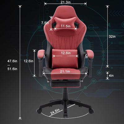 High Back Gaming Chair Leather Computer Chair Racing Executive Ergonomic Desk Chair Recliner