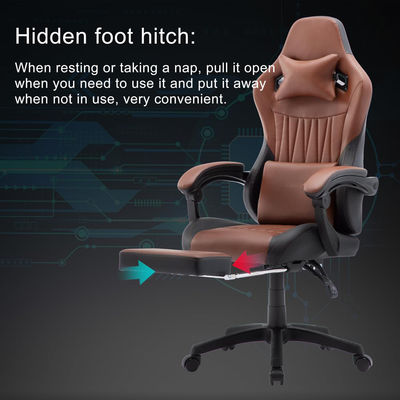 Swivel Chair ALINUNU High Back Gaming Chair Leather Desk Chair Racing Executive Ergonomic