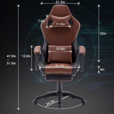 Swivel Chair ALINUNU High Back Gaming Chair Leather Desk Chair Racing Executive Ergonomic
