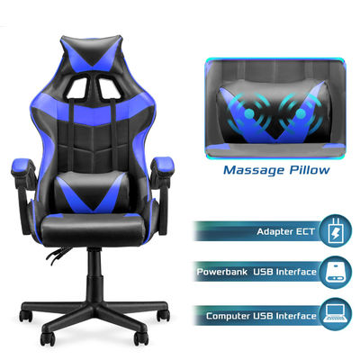 3 Gas Lift High Back Racing Gaming Chair with Modern Design Style and Lumbar Support