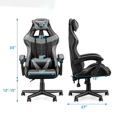 ALINUNU Gaming Chair High Back Ergonomic Chair with 3 Gas Lifts and Lumbar Support