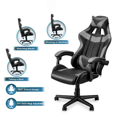ALINUNU Gaming Chair High Back Ergonomic Chair with 3 Gas Lifts and Lumbar Support