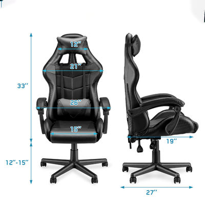 35.2 lbs Item Weight Racing Gaming Chair with Lumbar Support High Back Ergonomic Design