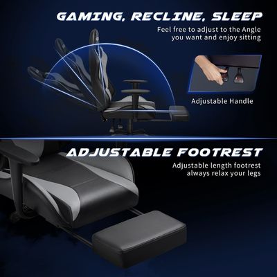 Customized Services Home Office Gaming Chair with Footrest and Comfort