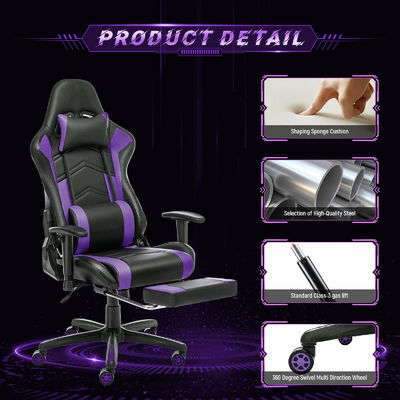 Direct High Back Ergonomic Gaming Chair with Footrest Adjustable Computer Racing Chair