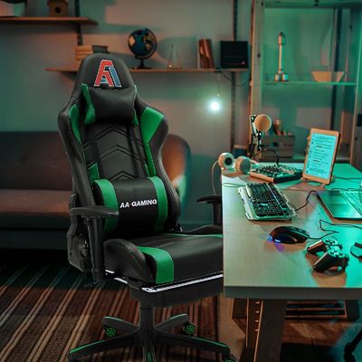 High Back Ergonomic Computer Racing Chair 300 Pounds Maximum Weight Recommendation