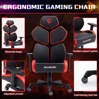 Polyvinyl Chloride Frame Gaming Chair with Large Size 20.87&quot;D x 27.56&quot;W x 51.18&quot;H