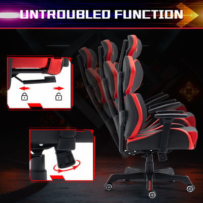 Polyvinyl Chloride Frame Gaming Chair with Large Size 20.87&quot;D x 27.56&quot;W x 51.18&quot;H