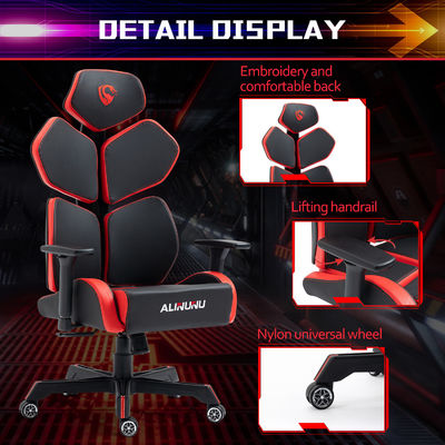 Polyvinyl Chloride Frame Gaming Chair with Large Size 20.87&quot;D x 27.56&quot;W x 51.18&quot;H