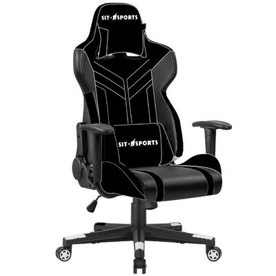 Y Mail Packing Executive Swivel Leather Office Chair with Lumbar Support and Headrest