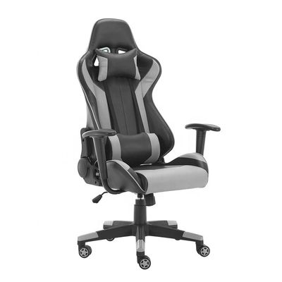 Synthetic Leather Fabric Gaming Chair 2022 with Wheels Reclining PC Gamer Racing Style