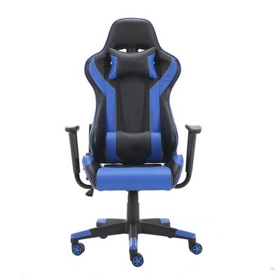 Synthetic Leather Fabric Gaming Chair 2022 with Wheels Reclining PC Gamer Racing Style