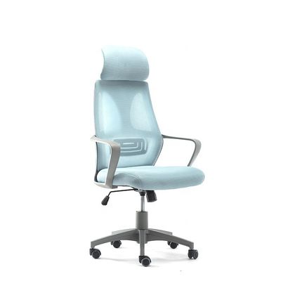Enhance Your Work Experience with Our Adjustable Light Blue Computer Gaming Chair