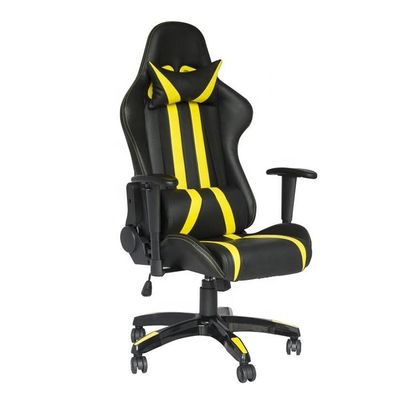 Modern Racing Style Leather Gaming Sofa Chair Heavy-Duty Ergonomic Swivel Computer Chair
