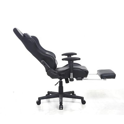 Contemporary Design High Back Leather Racing Computer Gaming Chair for Serious Gamers