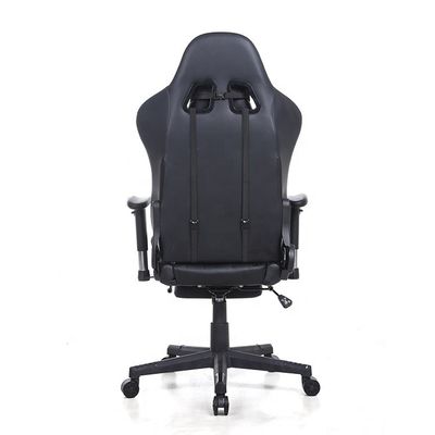 Contemporary Design High Back Leather Racing Computer Gaming Chair for Serious Gamers