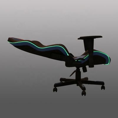 Enhance Your Gaming Setup with Executive Style Chair and Footrest in Synthetic Leather