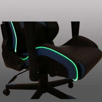 Enhance Your Gaming Setup with Executive Style Chair and Footrest in Synthetic Leather