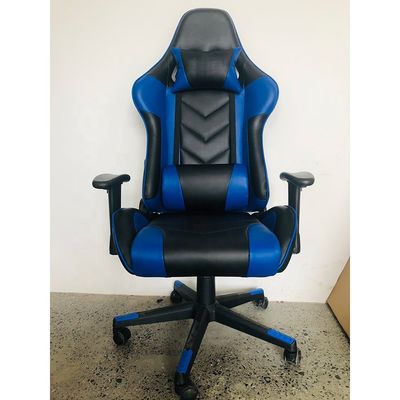 Adjustable 2d Armrest Racing Gaming Chair with Synthetic Leather and Racing Design