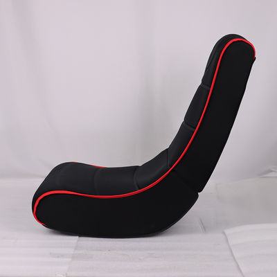 Foldable Exquisite Racing Accents Fabric Floor Lounge Chair for Home Office Space