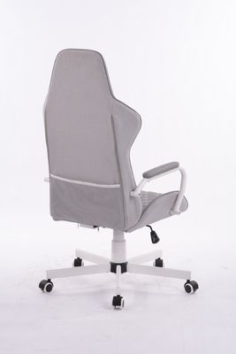 320 White Kd Metal Star Base Revolving Ergonomic Luxury Office Boss Chair with Gaslift