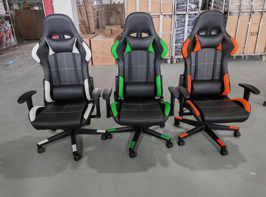 ALINUNU Racing Game Chair Height-Adjustable Swivel Office Pc Computer Gaming Chair