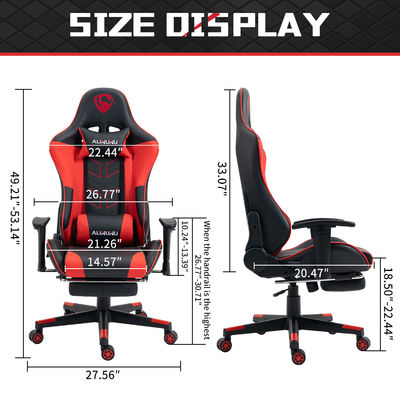 Take Your Gaming to the Next Level with ALINUNU High Back Gaming Chair and Footrest