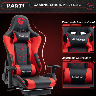 Take Your Gaming to the Next Level with ALINUNU High Back Gaming Chair and Footrest