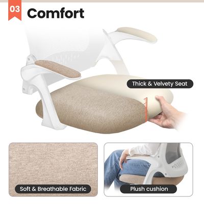 NEC Desk Computer Gaming Chair with Executive Ergonomic Lumbar Back Support Swivel Style