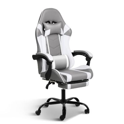 Height Adjustable Swivel Chair Ergonomic Recliner for Office Computer and Video Games