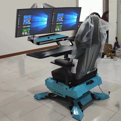 Metal Cockpit Workstation Recliner Gaming Computer Chair with Zero Gravity Design