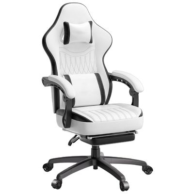 Computer Room Gaming Chair with Pocket Spring Cushion in 19.3&quot;D x 20.1&quot;W x 50&quot;H Size