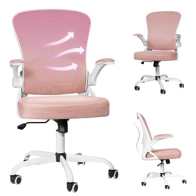 Office Chair Mesh Ergonomic Design Adjustable Height for Home and Office