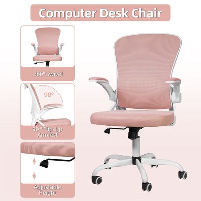 Office Chair Mesh Ergonomic Design Adjustable Height for Home and Office