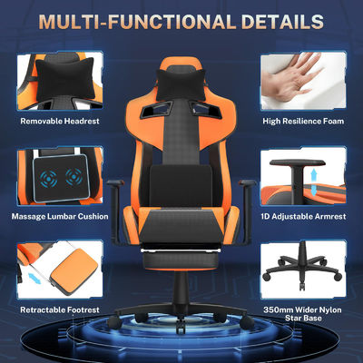 OEM ODM Acceptable Ergonomic Game Office Chairs with Lumbar Support