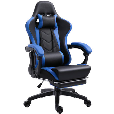 Office Desk Ergonomic Gaming Chair with Footrest Leather Mail Packing