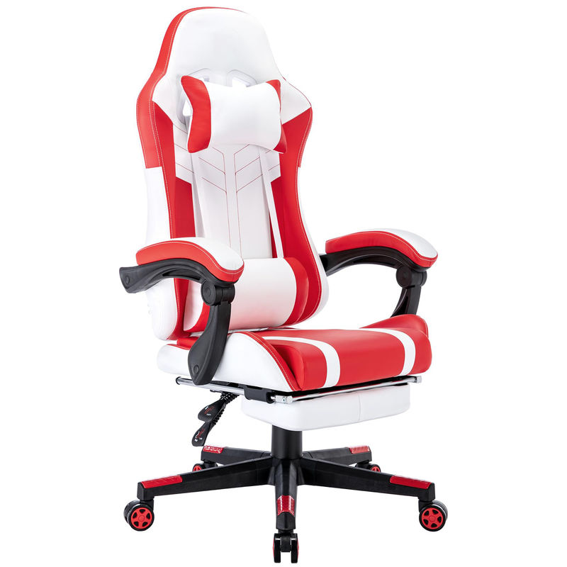 ALINUNU High Back Video Ergonomic Racing PC Gaming Chair with Footrest Customize OEM ODM