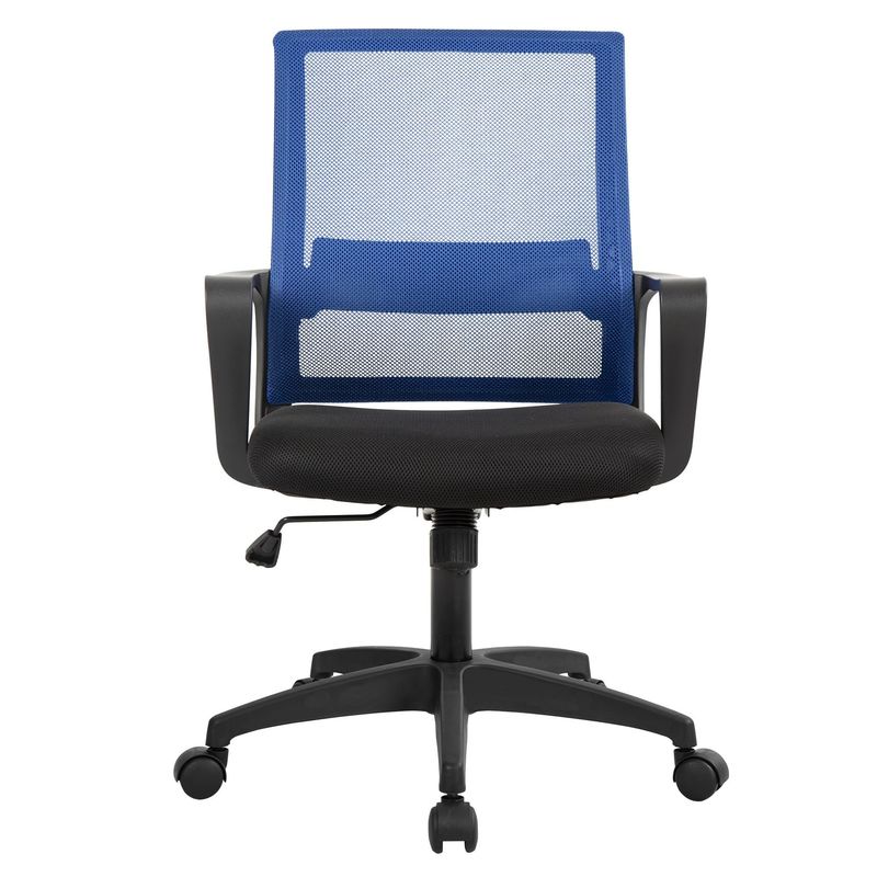 Customized Color Ergonomic Swivel Mesh Office Chair with Iron Metal Type and Design