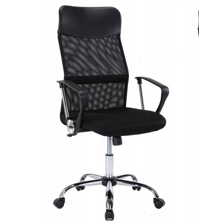 Modern Workspaces Swivel Office Chair with Stainless Steel Frame and Customized Color