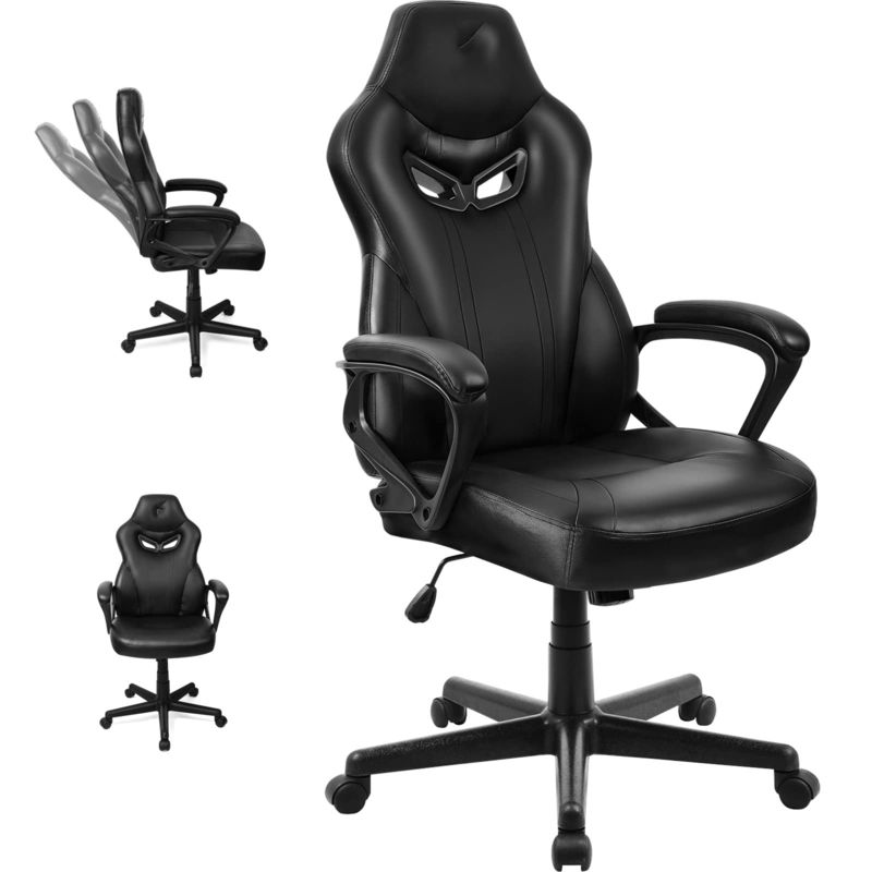 ALINUNU Direct Lumbar Support Racing Gaming Chair for Adults 21&quot;D x 25&quot;W x 43&quot;H