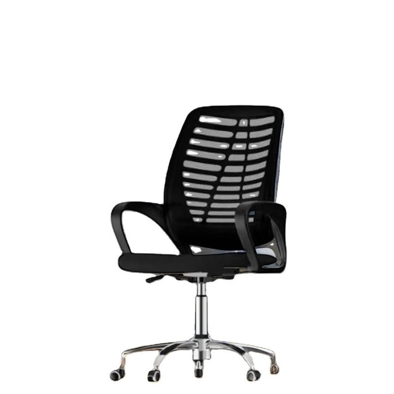 Modern Swivel Mesh Office Chair with Adjustable Height and Armrests Customized Color