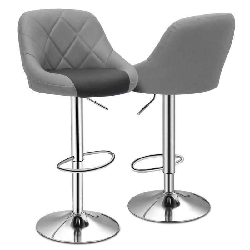 Customized Color High Back Chair for Kitchen Restaurant ALINUNU High Stool Bar Chair