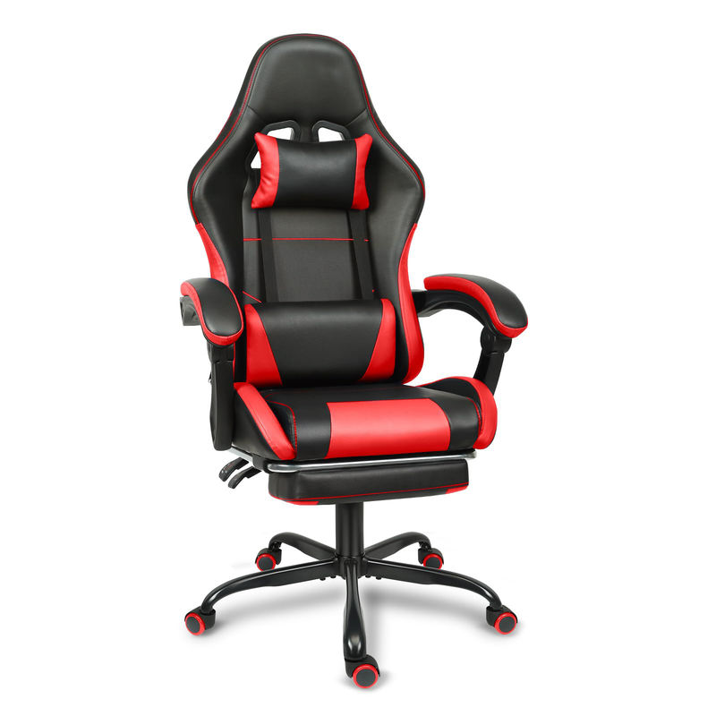 Customized Color Metal Gaming Chair with Adjustable Height and Lumbar Support