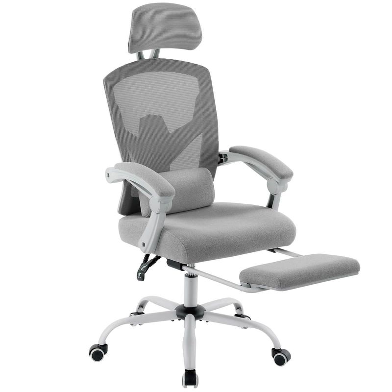 Back Mesh Office Swivel Reclining Chair with Adjustable Height and Customized Color