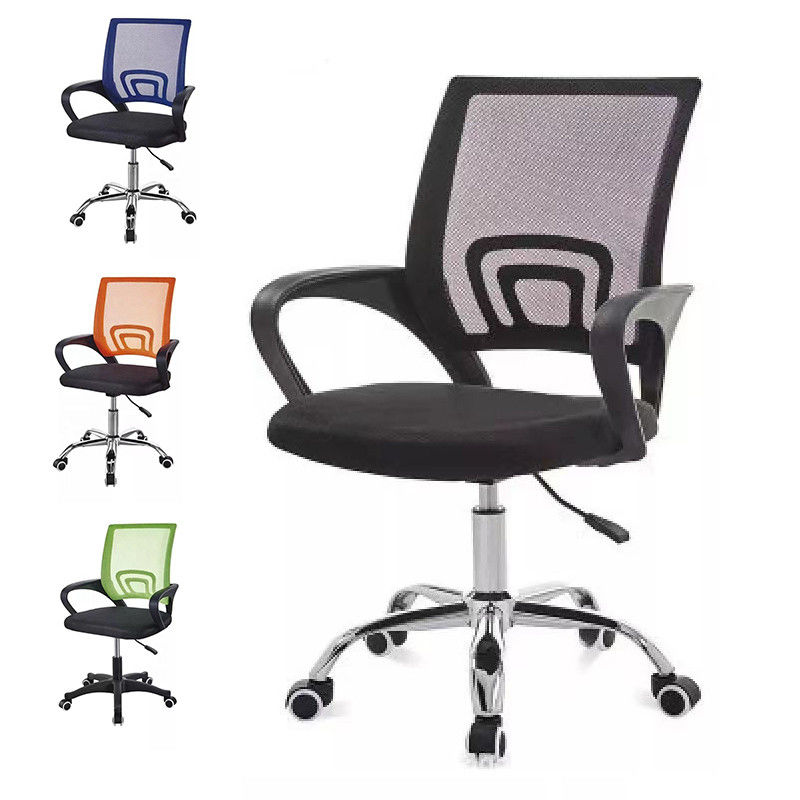 Office Home Indoors Mid-back Full Mesh Computer Desk Chair with High Density Foam Seat