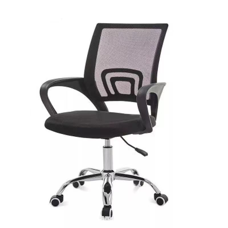 Metal Type Stainless Steel Ergonomic Swivel Mesh Office Chair for in Modern Style