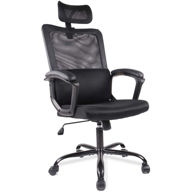 Ergonomic Mesh Home Office Computer Chair with Customized Color and Rotating Rolling